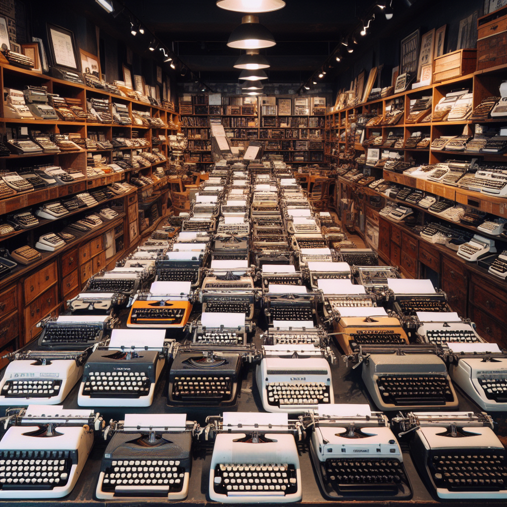 The Return of Typewriters: Modern Writers' Analog Adventure