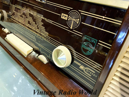 Philips Reverbeo | Vintage Radio | Orjinal Old Radio | Antique Radio | Lamp Radio | Philips Pallas Stereo Radio