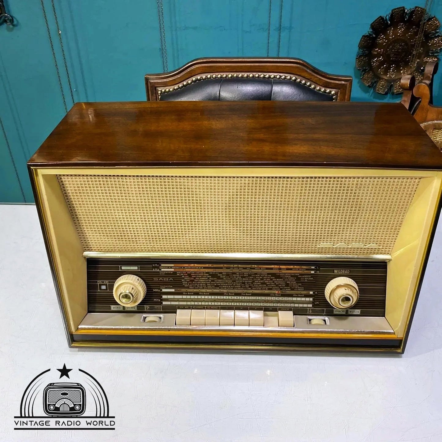 Saba Wildbad 125 Radio - Authentic Vintage, Original Saba Villigen 11, SABA Radio - Rediscover Nostalgia