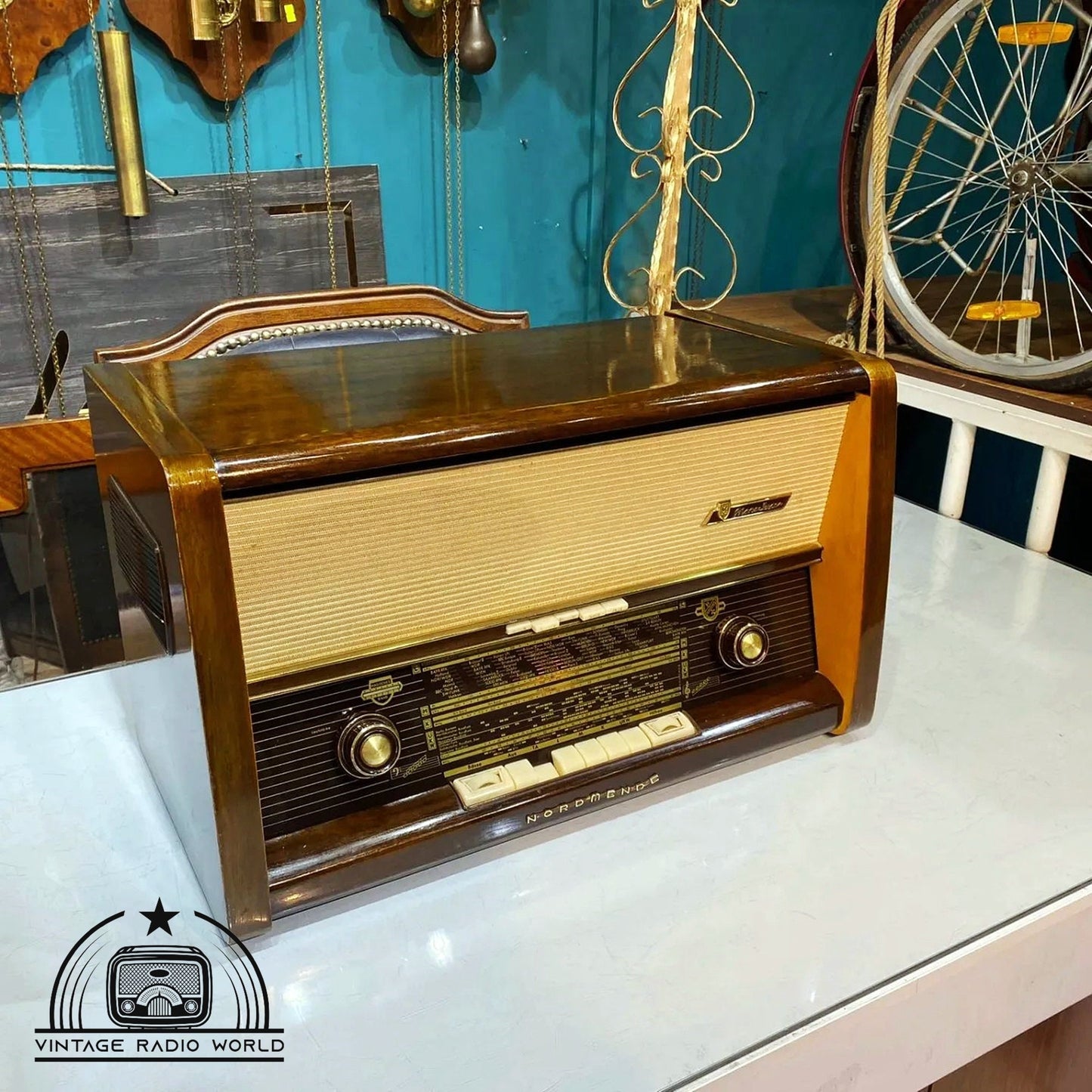 Nordmende Phonosüper 59 Z  | Vintage Radio | Orjinal Old Radio | Radio | Lamp Radio | Nordmende Radio, Turntable