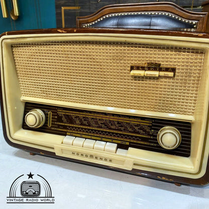 Vintage Nordmende Elektra Radio | Original Old Radio | Antique Radio | Classic Lamp Radio | Retro Nordmende Collectible