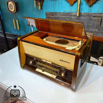 Nordmende Phonosüper 59 Z  | Vintage Radio | Orjinal Old Radio | Radio | Lamp Radio | Nordmende Radio, Turntable