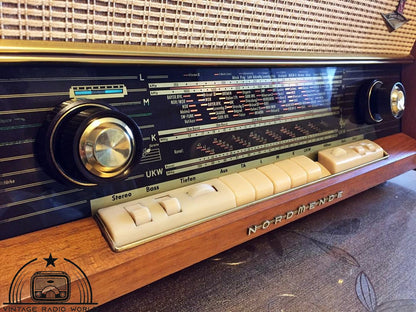 Nordmende Phonosüper  | Vintage Radio | Orjinal Old Radio | Radio | Lamp Radio | Nordmende Radio, Turntable