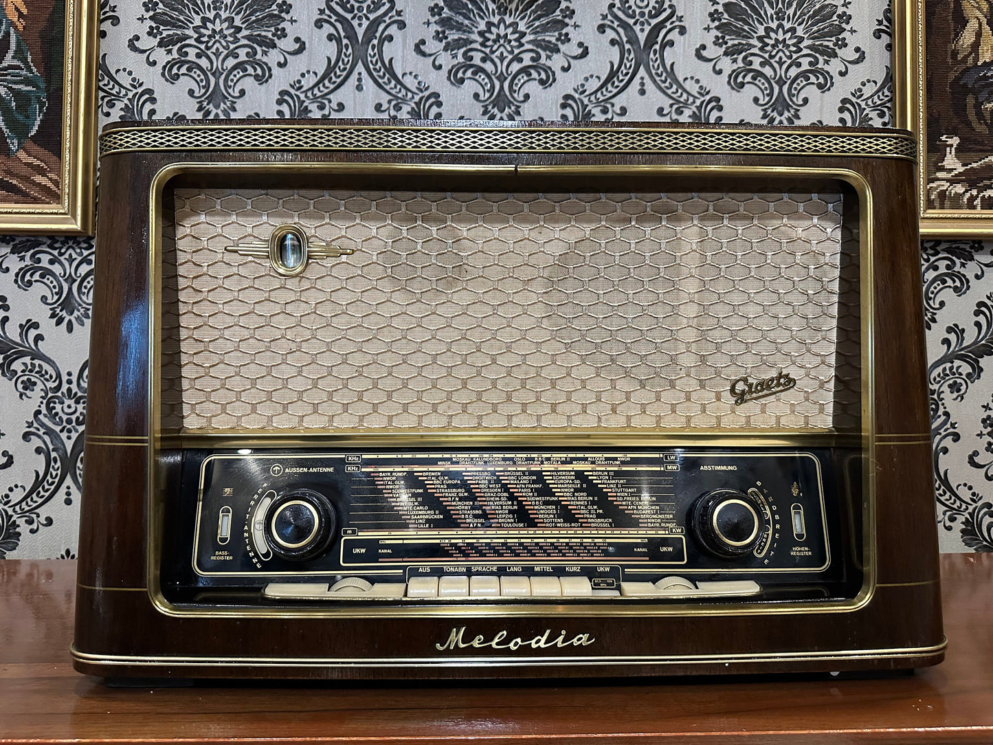 Graetz Melodia Radio | Vintage Radio | Orjinal Old Radio | Radio | Lamp Radio | Graetz Melodia