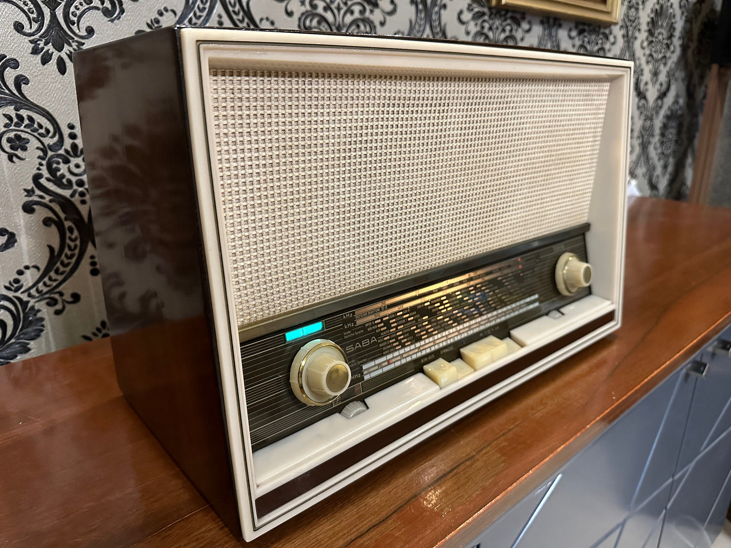Saba Radio | Orjinal Old Radio | Saba Triberg-125 Radio | Lamp Radio Saba