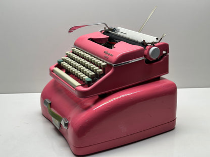 Olympia SM5 Typewriter / Antique  Typewriter,Pink Typewriter,Premium GIFT