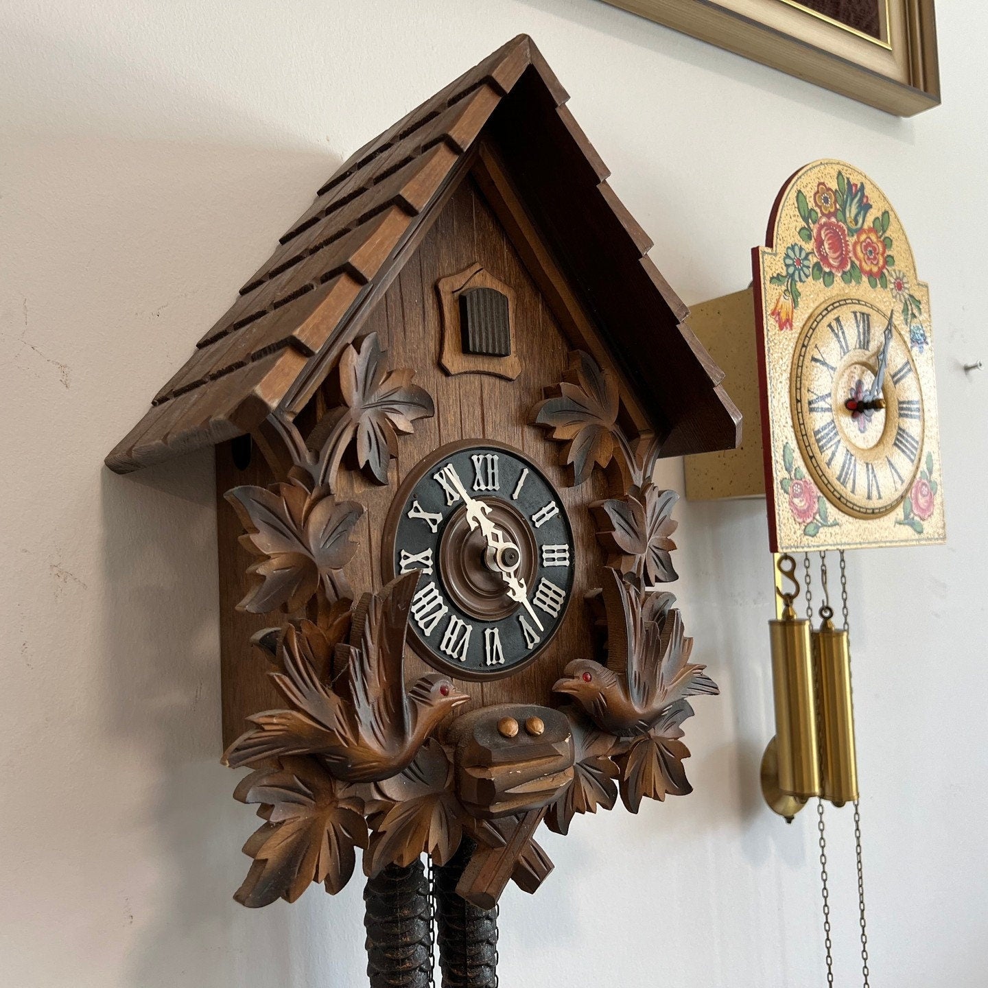 Collectible Antique Large Cuckoo Clock - Perfect Condition, Fully Functional