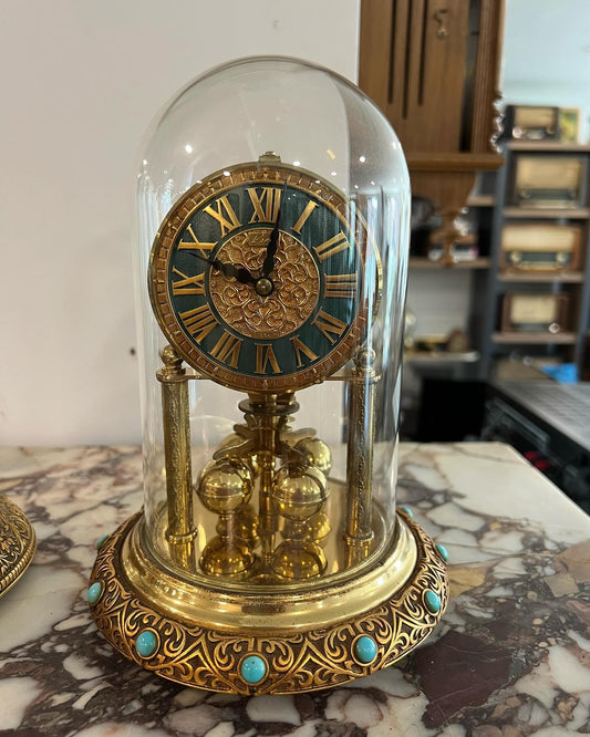 Antique Collectible Enamel 400-Day Clock | Rare and Flawless Condition