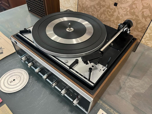 Dual HS 39 with Dual 1214 Fully Automatic Turntable | Includes Original Speaker Set | High Condition,- Turntable