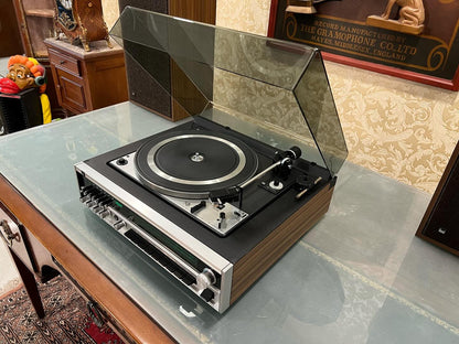 Flawless Dual KA 230 FM Radio Turntable Set | Flagship Model | Includes Dual CL 270 Speaker Set & 10-Disc Spindle | Excellent Condition