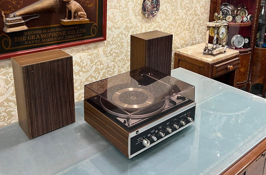 Dual HS 130 Turntable with German Saba Speakers | High Condition | Fully Functional- Turntable