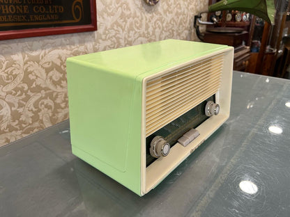 Rare ! Collectible!! Antique Graetz Danza 808 Tube Radio | Rare Green Bakelite Case | Original FM | Flawless Condition