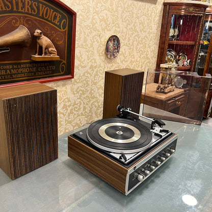 Dual HS 130 Turntable with German Saba Speakers | High Condition | Fully Functional- Turntable