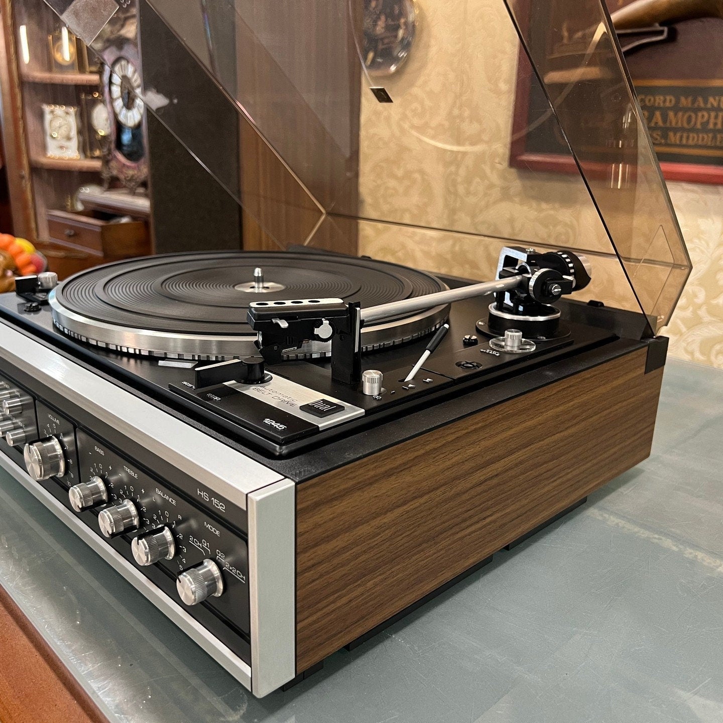Legendary Dual HS 152 Turntable | Includes CL 144 Speaker Set | Rare Find | FullyFunctional Premium Gift- Turntable