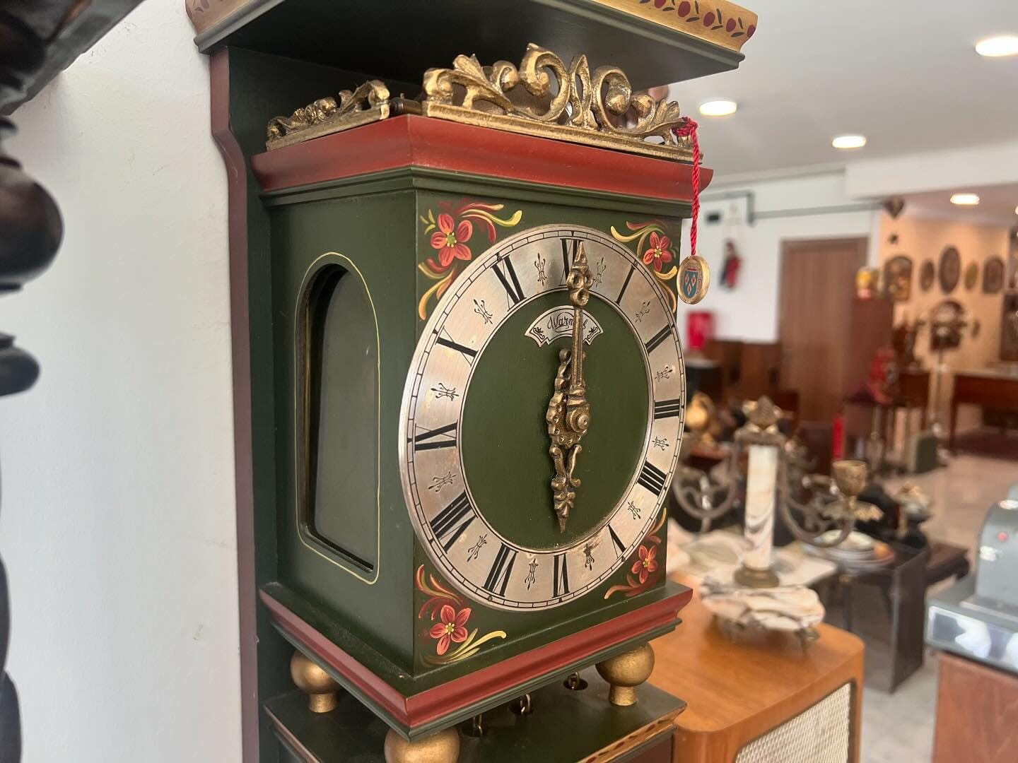 Rare Collectible Dutch Clock - Antique, Unique Design, Excellent Condition, Fully Functional