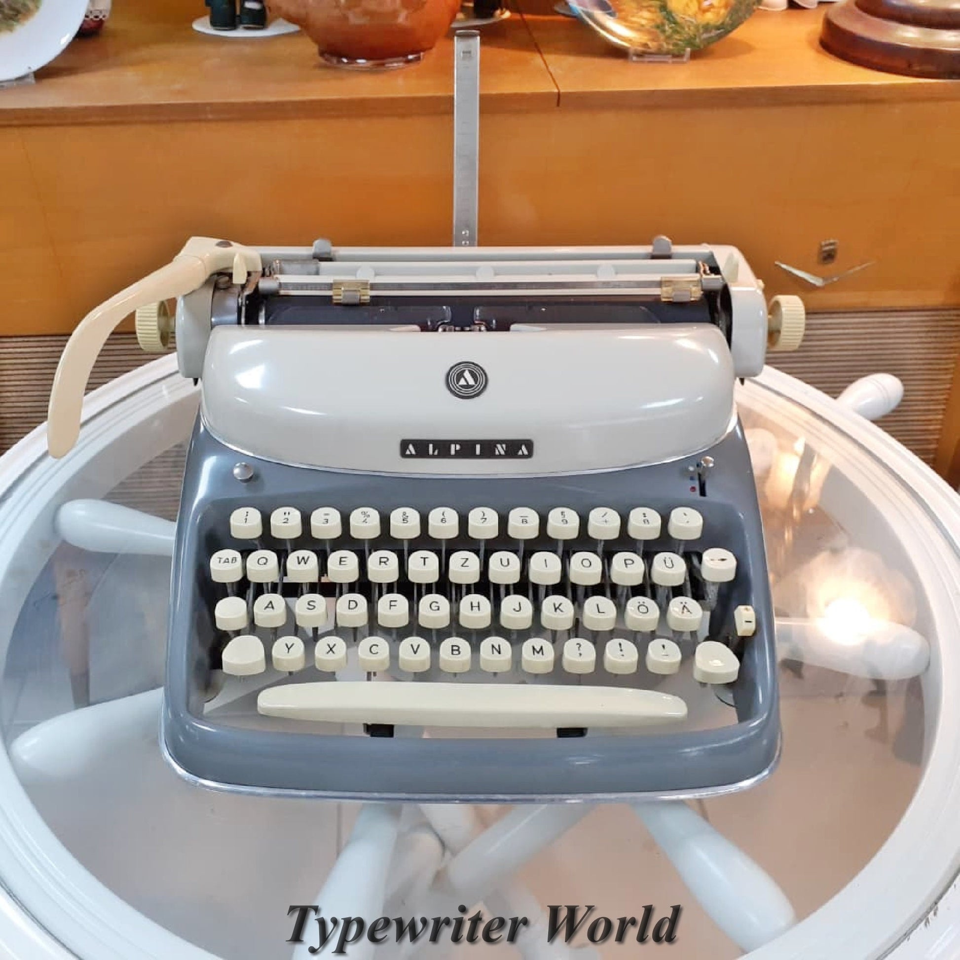 Alpina Typewriter| Antique Typewriter | Working Typewriter | Working Perfectly | Fabulous Gift,typewriter working