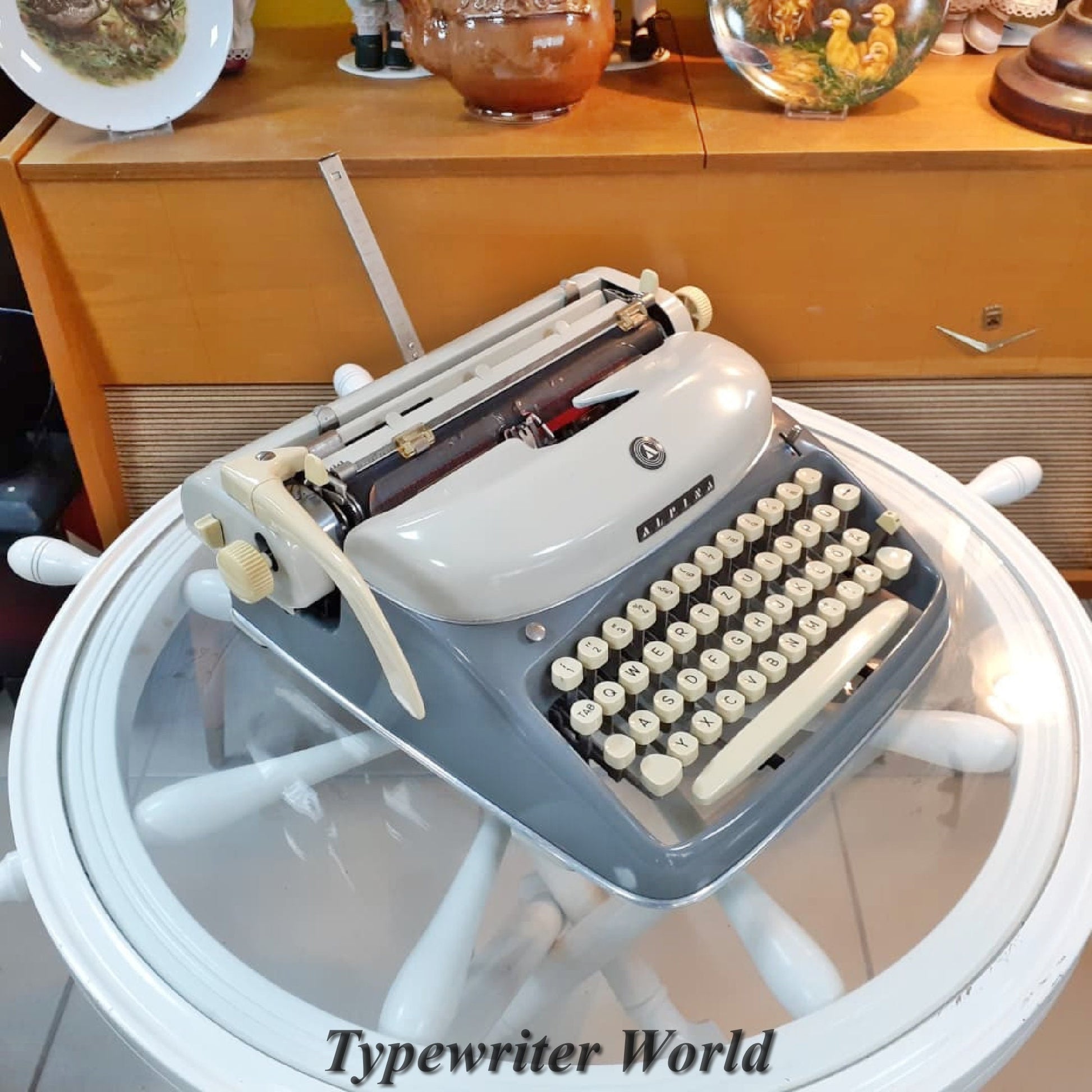 Alpina Typewriter| Antique Typewriter | Working Typewriter | Working Perfectly | Fabulous Gift,typewriter working