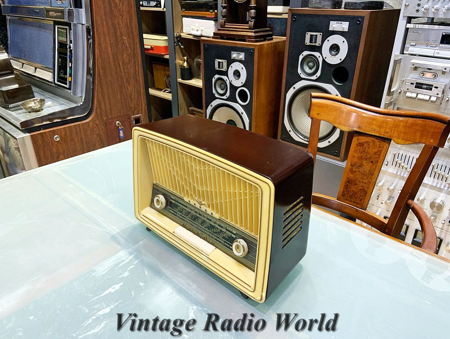 ERRES | Vintage Radio | Orjinal Old Radio | Antique Radio | Lamp Radio | ERRES Radio Bakelite Safe