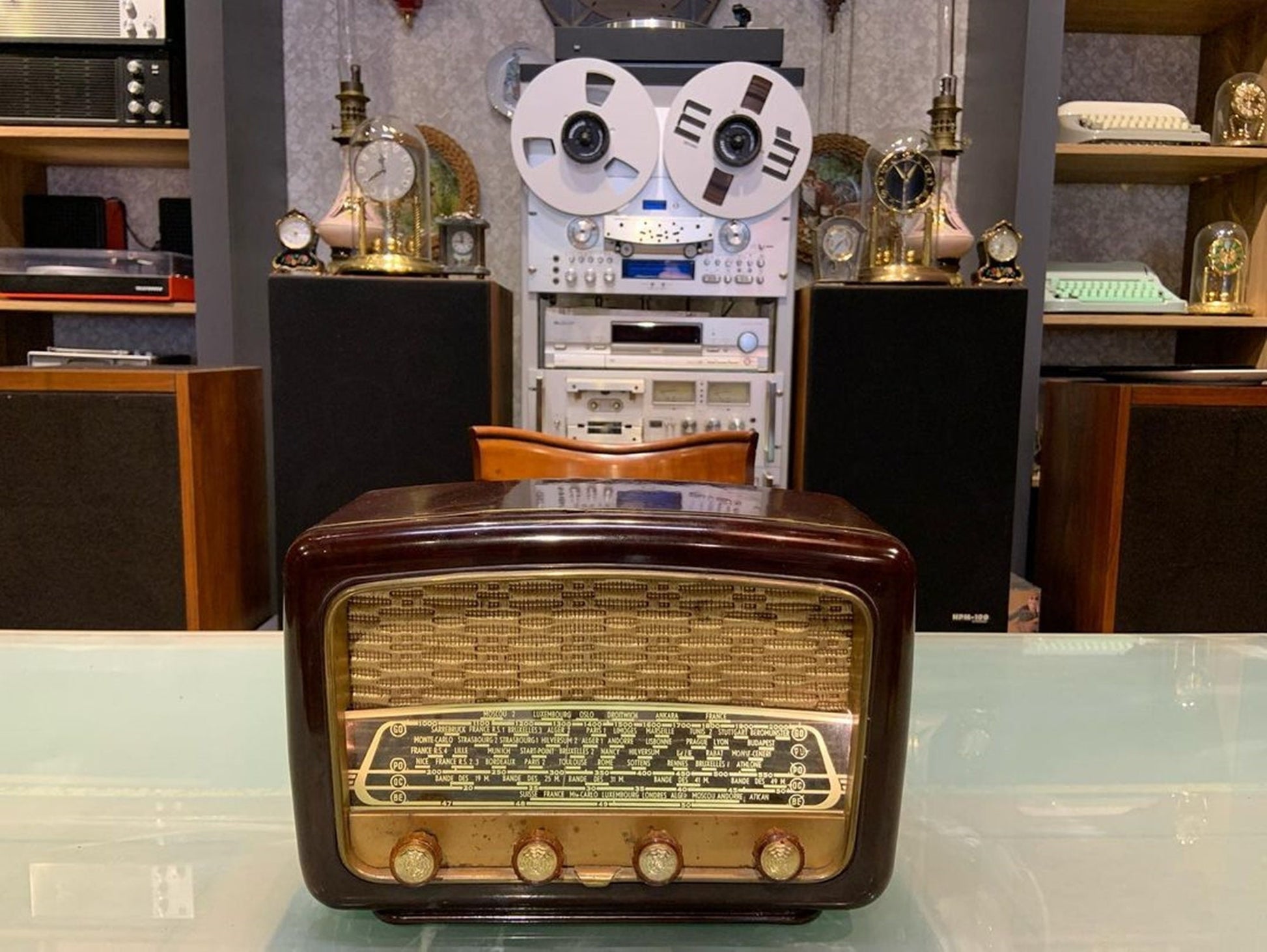 French Lamp Radio | Vintage Radio | Orjinal Old Radio | Radio | Lamp Radio
