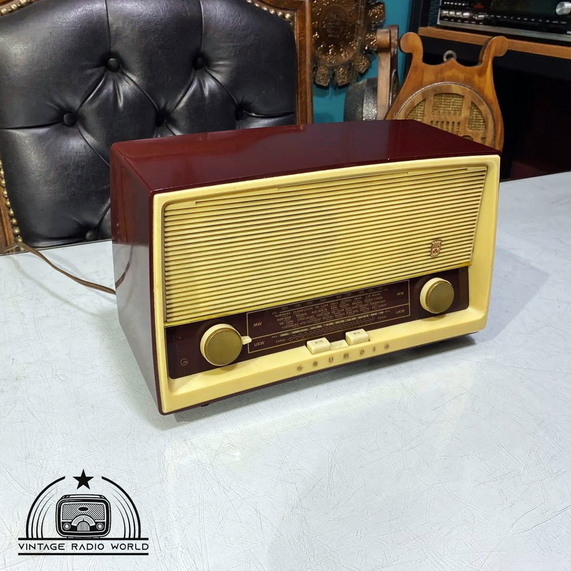 Grundig 88 Vintage Radio | Orjinal Old Radio | Lamp Radio