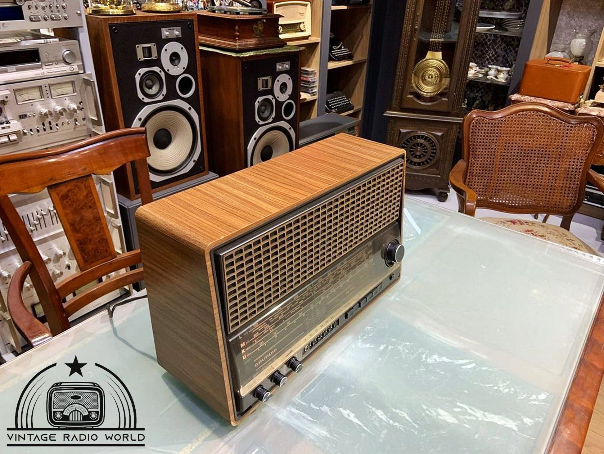 Grundig Radio | Vintage Radio | Orjinal Old Radio | Radio | Lamp Radio | Grundig