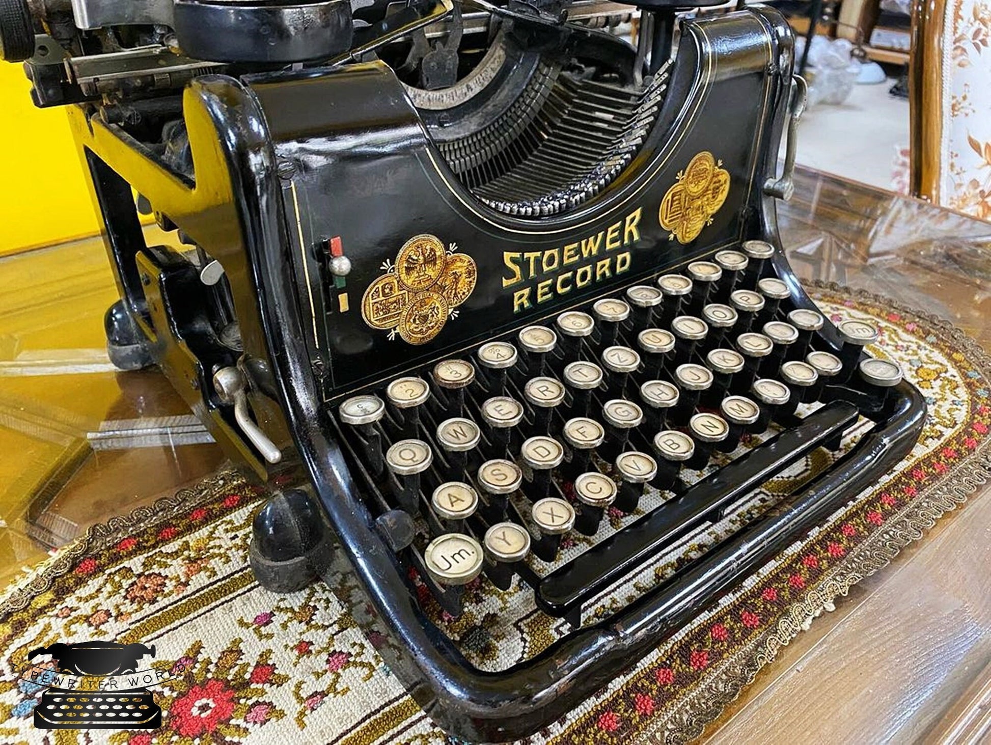 STOWER Typewriter | Antique Typewriter,typewriter working